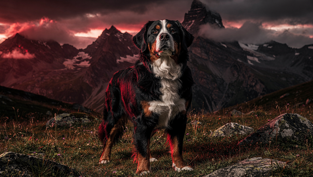 The Bernese Mountain Dog